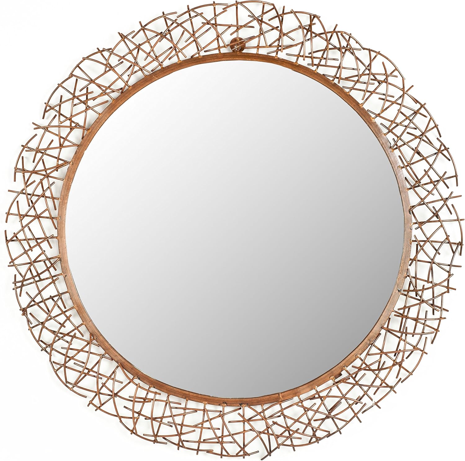 SAFAVIEH Home Collection Twig Mirror, Copper