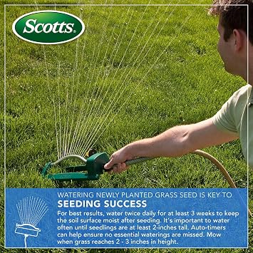 Scotts EZ Seed Patch & Repair for Sun and Shade Combination Mulch, Sun and Shade Grass Seed and Fertilizer for Bare Spots and Repair, Grows Anywhere, 10 lbs.