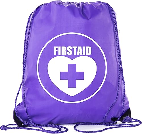 Miniatura 9 de Mochila de primeros auxilios con cordón para emergencias o Epi Pen y medicina.