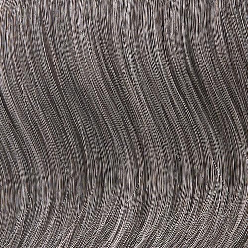 Miniatura 2 de Toni Brattin Clip doble suave color sal y pimienta de 7.5 pulgadas de longitud sujetado clips volumen resistente al calor ChangeLite fibra sintética