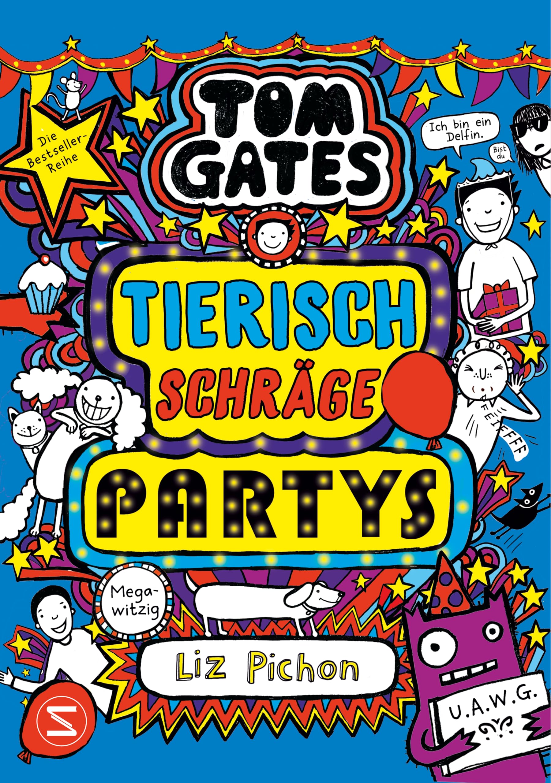 Tom Gates, Band 24: Tierisch schräge Partys: Comic-Roman | Wenig Text und viele Kritzeleien für Lesemuffel | Unverwechselbarer Humor für Lesespaß bis ... Seite (Tom Gates / Comic Roman, Band 24)