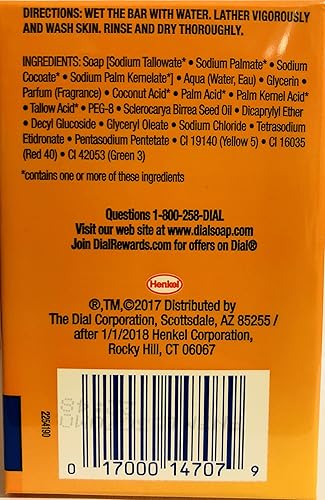 Miniatura 5 de Dial Barra para el cuidado de la piel, aceite de marula, limpieza suave, 4 onzas (3.99 oz) por barra, 3 barras por paquete, paquete de 4 unidades