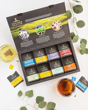 Taylors of Harrogate Assorted Tea Sampler Gift Box, 48ct
