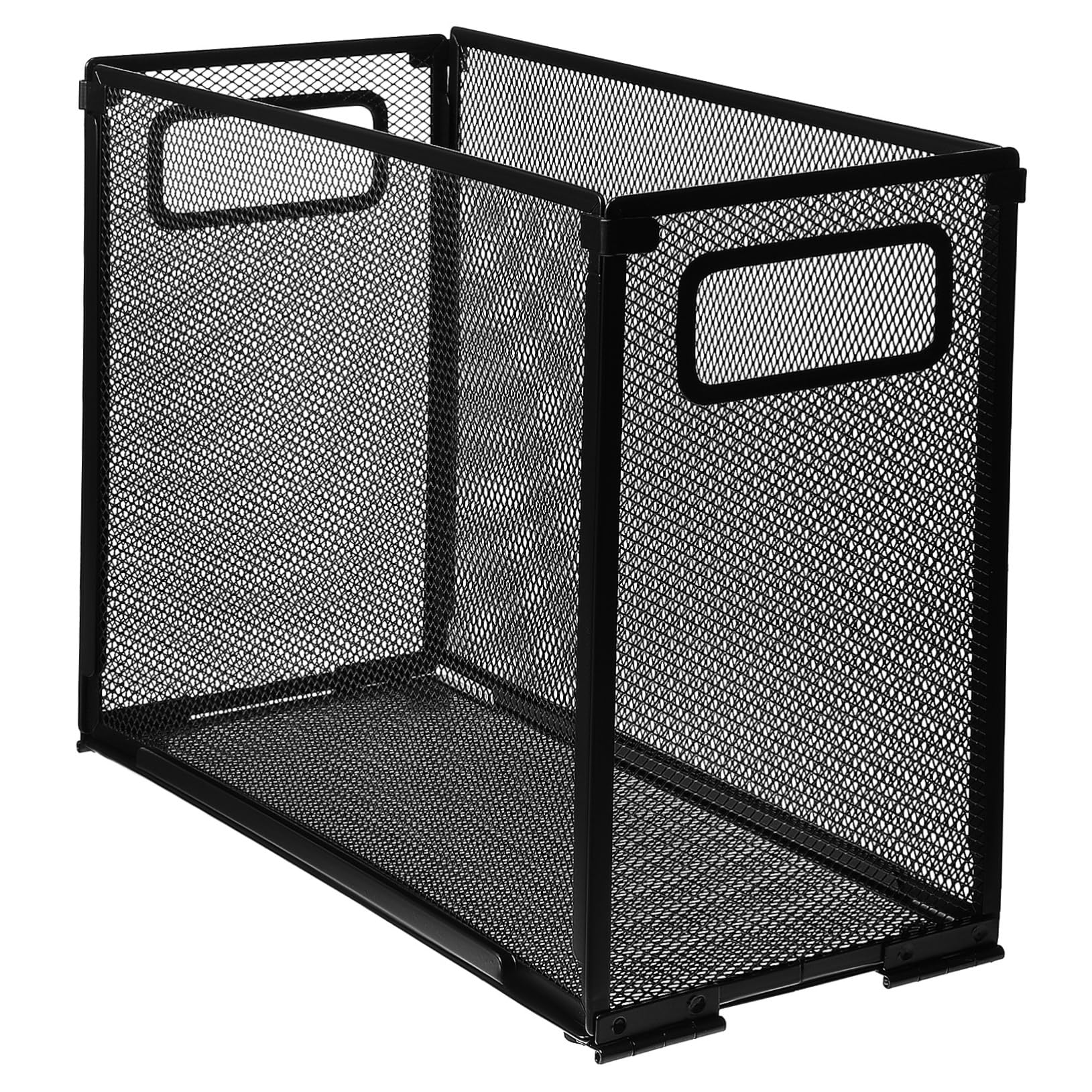 VILLCASE Caja De Archivos Archivador Organizador De Escritorio Soporte Metálico para Carpetas Portadocumentos De Malla para Organizar Documentos Oficina