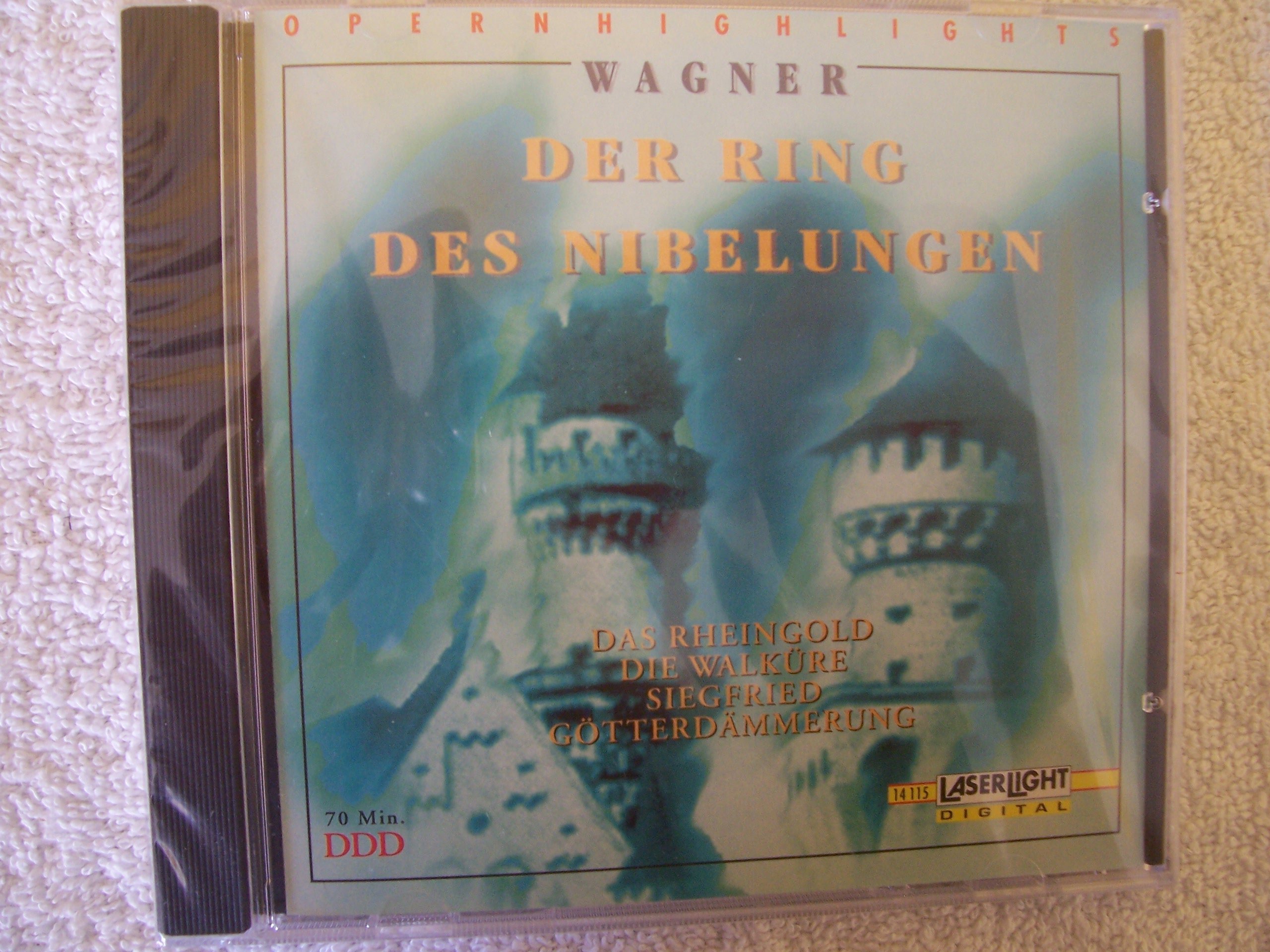 Opera Highlights 9: Ring Des Nibelungen [Audio CD] Wagner; Goldberg; Kurth and Kovac