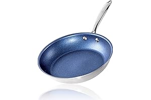 Granitestone Diamond Pro 100% PFOA Free 12-Inch Stainless Steel Pro Nonstick Fry Pan