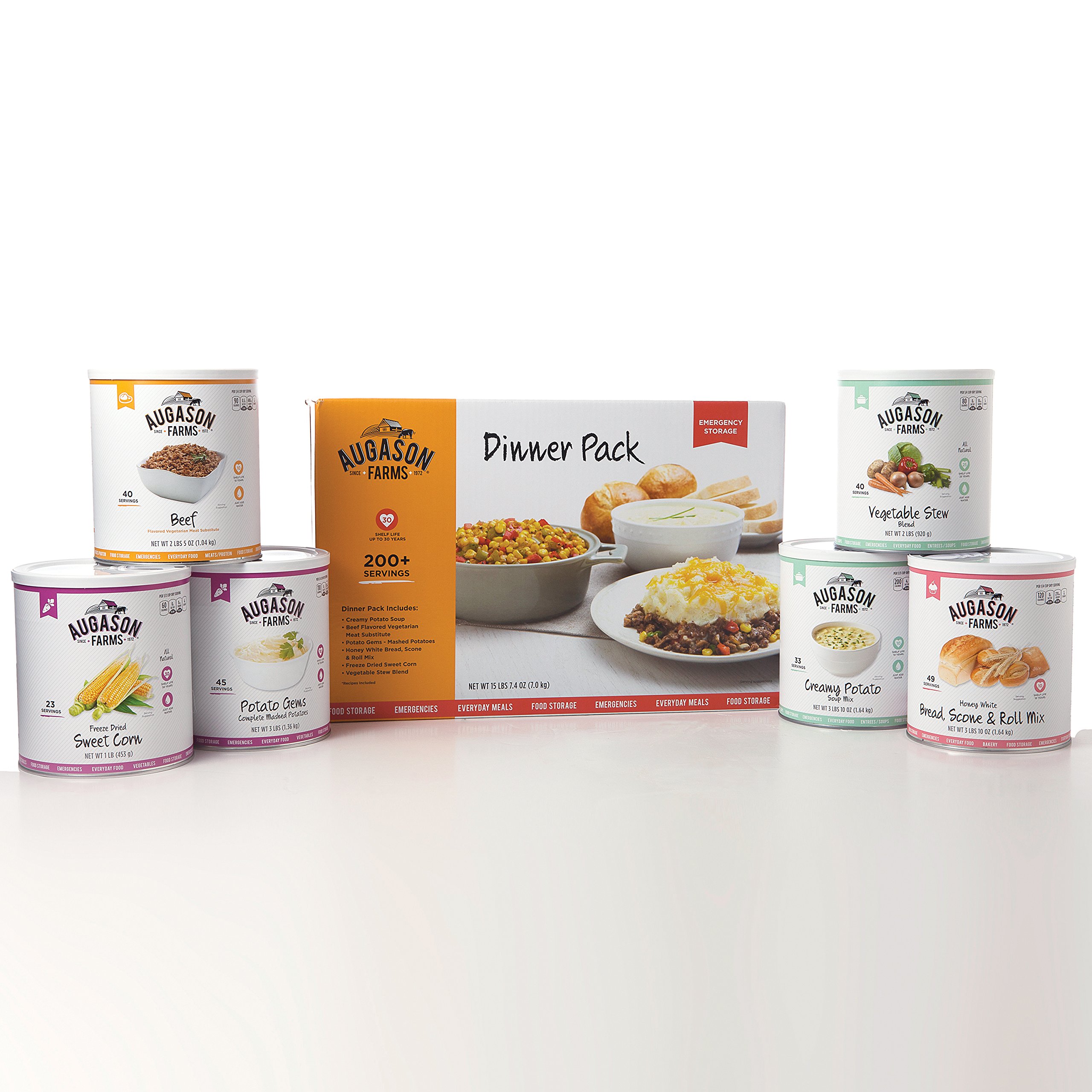Buy Augason Farms Dinner Pack Emergency Food Storage Kit by Augason