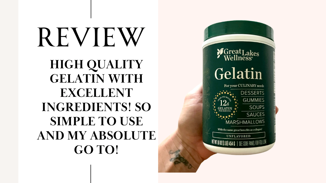 Great Lakes Wellness Beef Gelatin Powder for Culinary Needs - Perfect for Gummies, Marshmallows, Desserts and more - Unflavored - Grass-Fed, Kosher, Keto, Non-GMO 16 oz : Gelatin Dessert Mixes