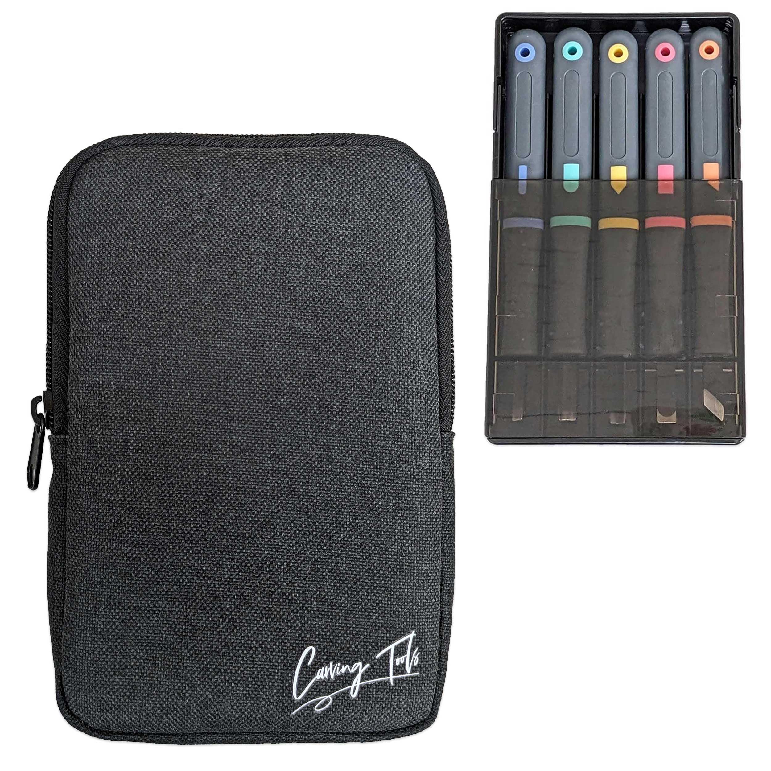 Amazon | 彫刻刀セット 全鋼 Dカービング 小学生 彫刻刀 ケース