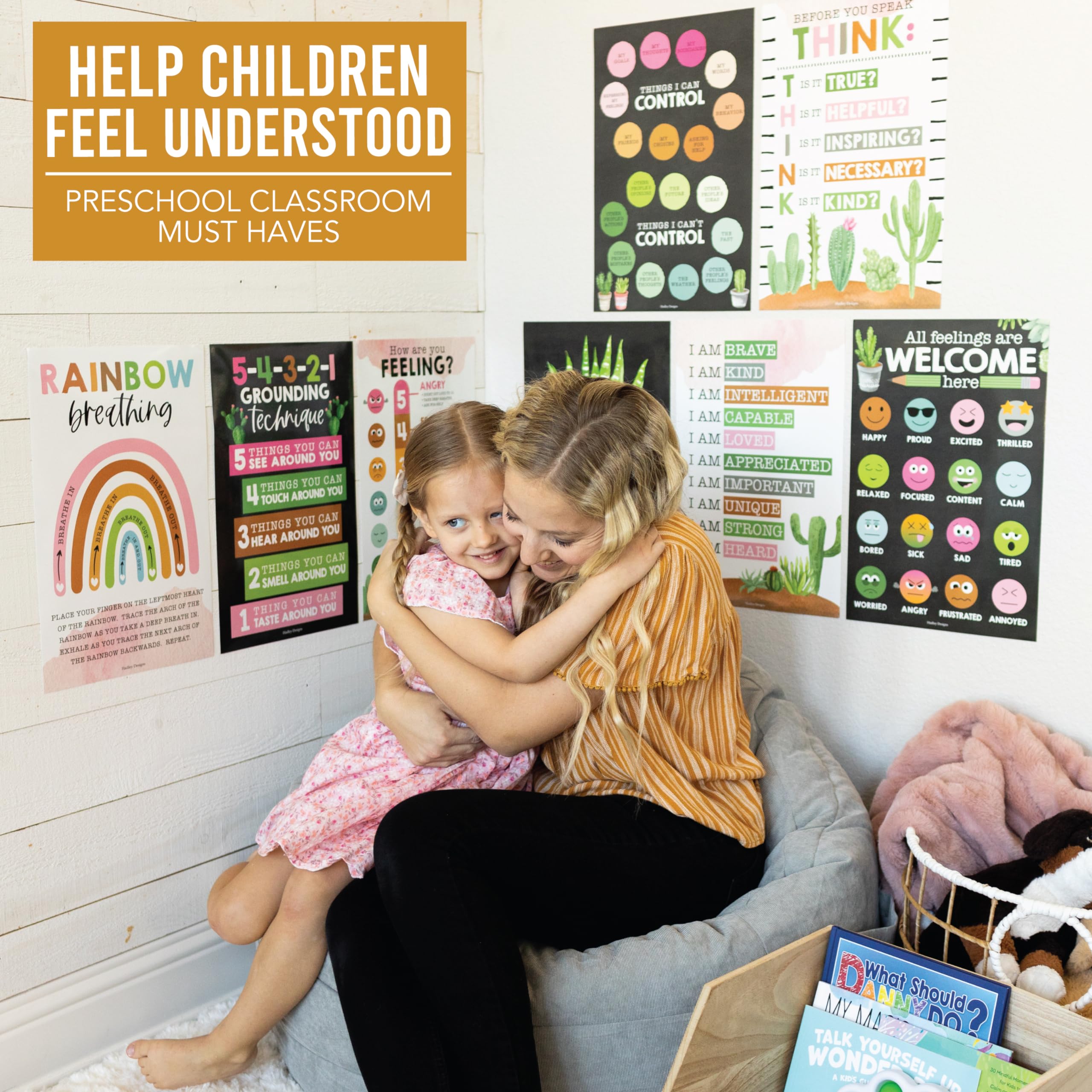 Snapklik.com : Hadley Designs Calming Corner Posters For Classroom ...