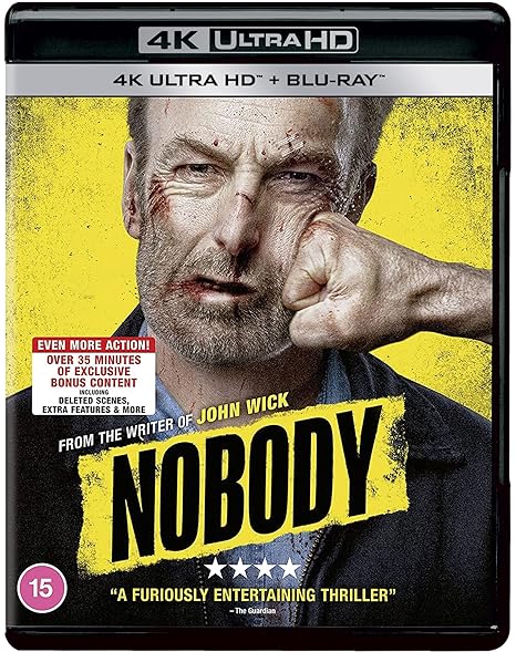 Nobody - From the Writer of John Wick (4K UHD + Blu-ray) (2-Disc) (Uncut | Region Free 4K Ultra HD / Blu-ray | UK Import)