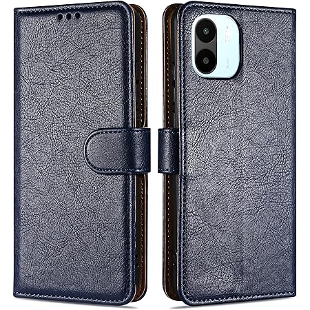 jrester Coque pour Xiaomi Redmi A1, Couleur Combinaison (Bleu et Rouge