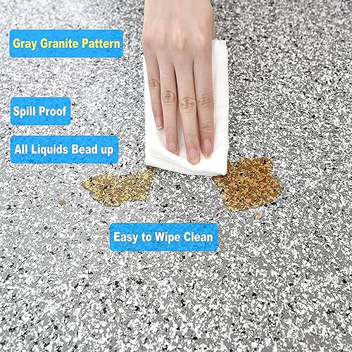 Miniatura 5 de lndoor - Mantel redondo de vinilo ajustable para patio al aire libre, respaldo de franela, borde elástico, mantel decorativo impermeable y lavable,