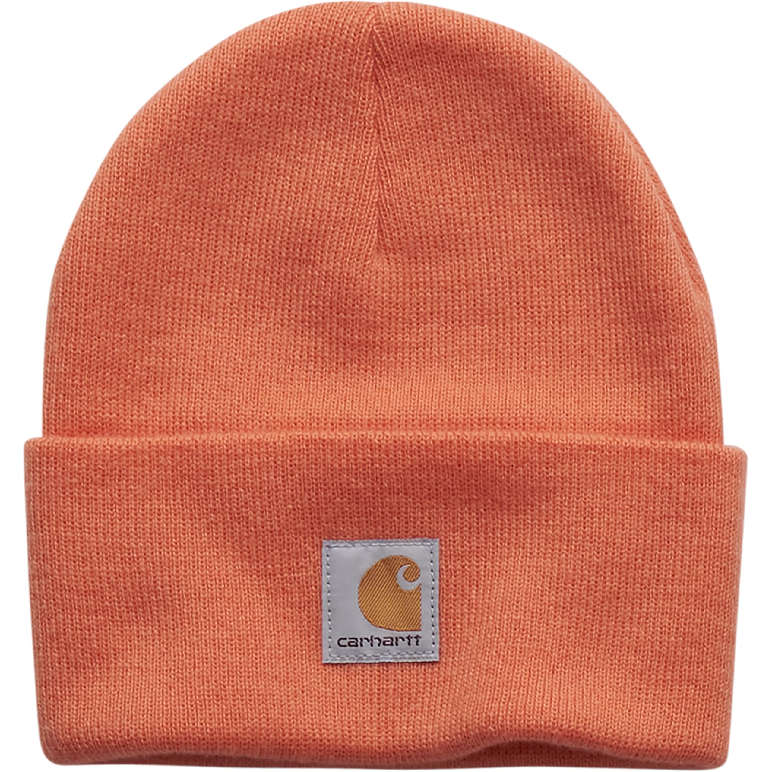 Carhartt Youth Knit Beanie Cuff Hat, Peach Echo, One Size