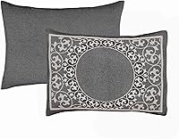 Vista 4 de Superior Juego de colcha de mezcla de algodón, incluye colcha de gran tamaño y 2 fundas de almohada a juego, manta ligera, decoración de cama