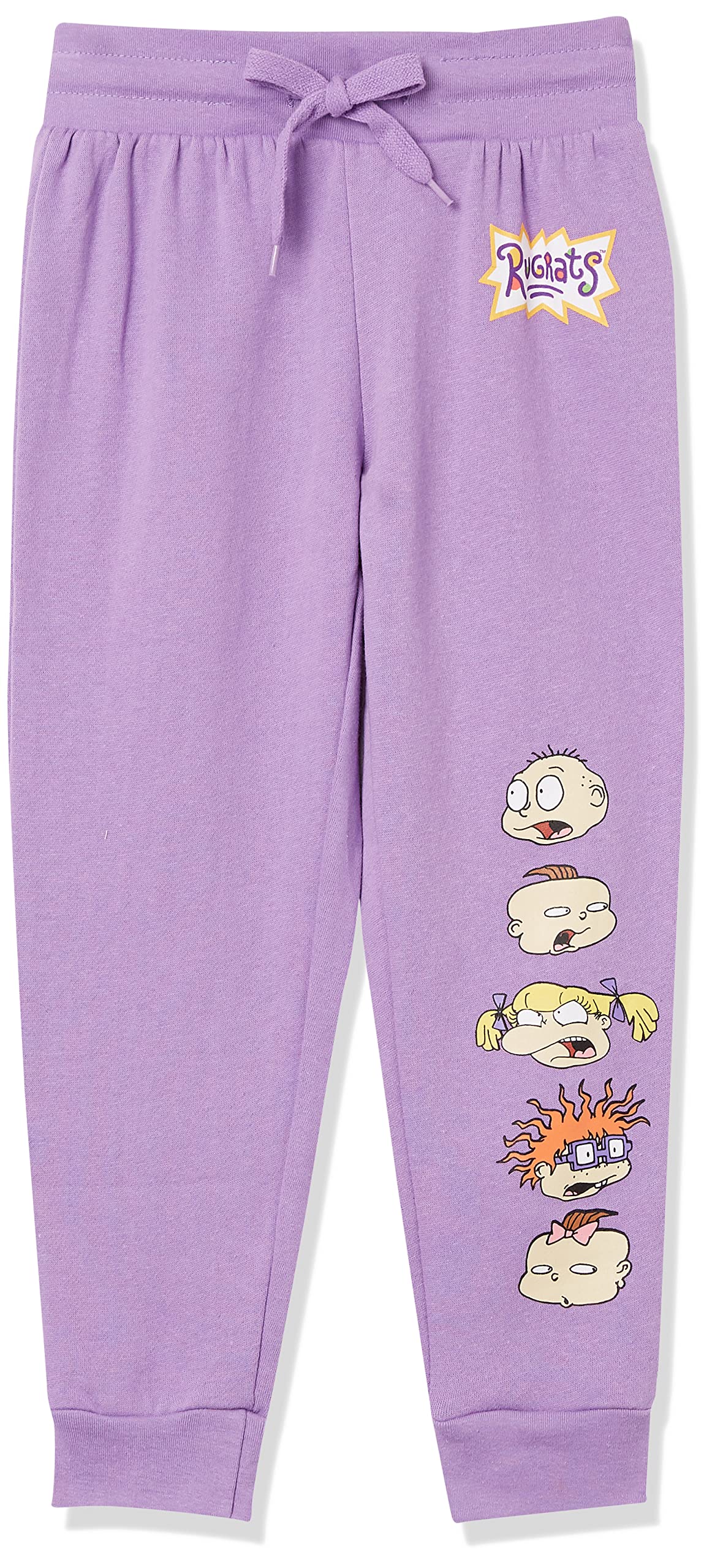 Pantalón chándal niña Nickelodeon Rugrats lila ropa deportiva infantil personajes Tommy talla 4-5 3