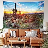 Vista 15 de Ambesonne Tapiz de cornamentas, cervatillo de ciervo de cola blanca en el desierto en el campo, tema de caza rural, colgante de pared