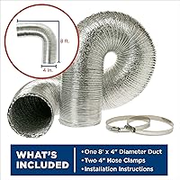 Vista 3 de GE CONDUCTO DE TRANSICIÓN SECADORA METAL FLEXIBLE 8ft PM08X10085