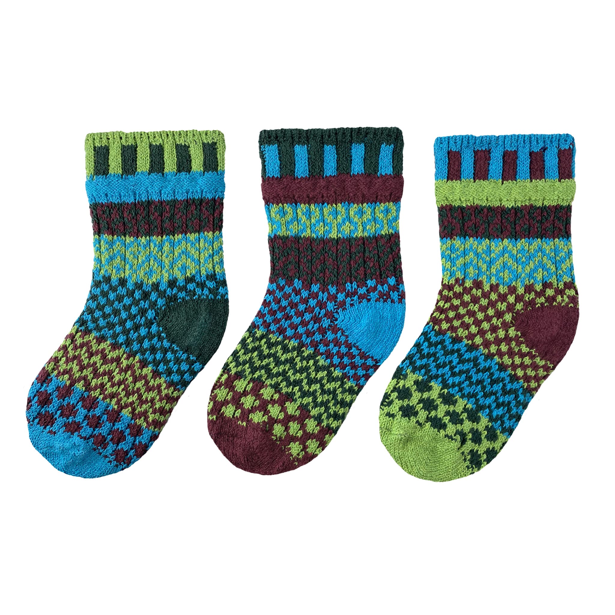 Solmate SocksMismatched Socks for Girls, Boys, Kids, Toddlers, A Pair with a Spare