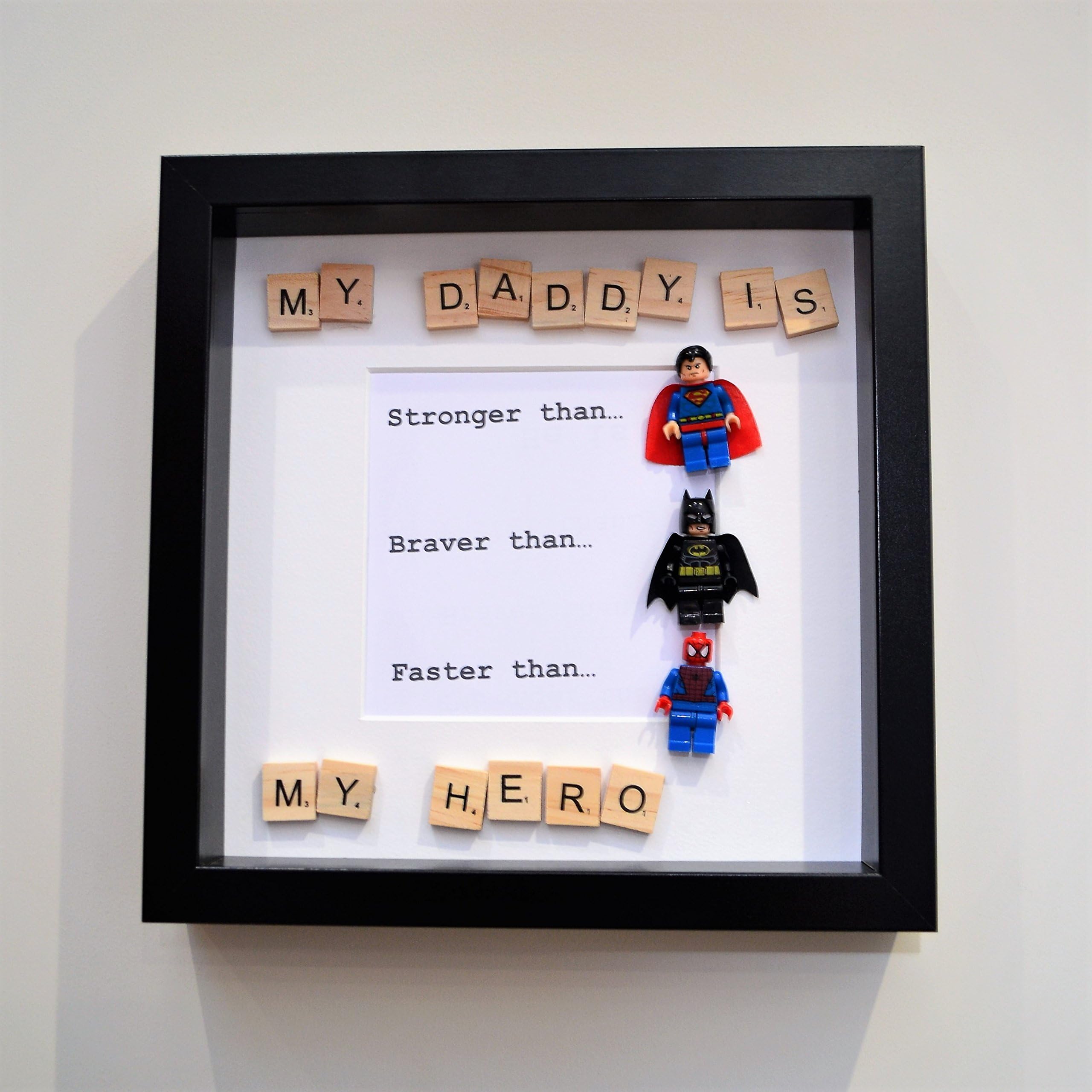 My Daddy is my Hero- Box Frame