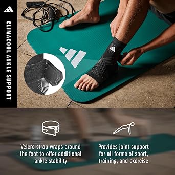 adidas Aeroready Ergonomic Compression Sleeve for Ankle, Elbow or Knee