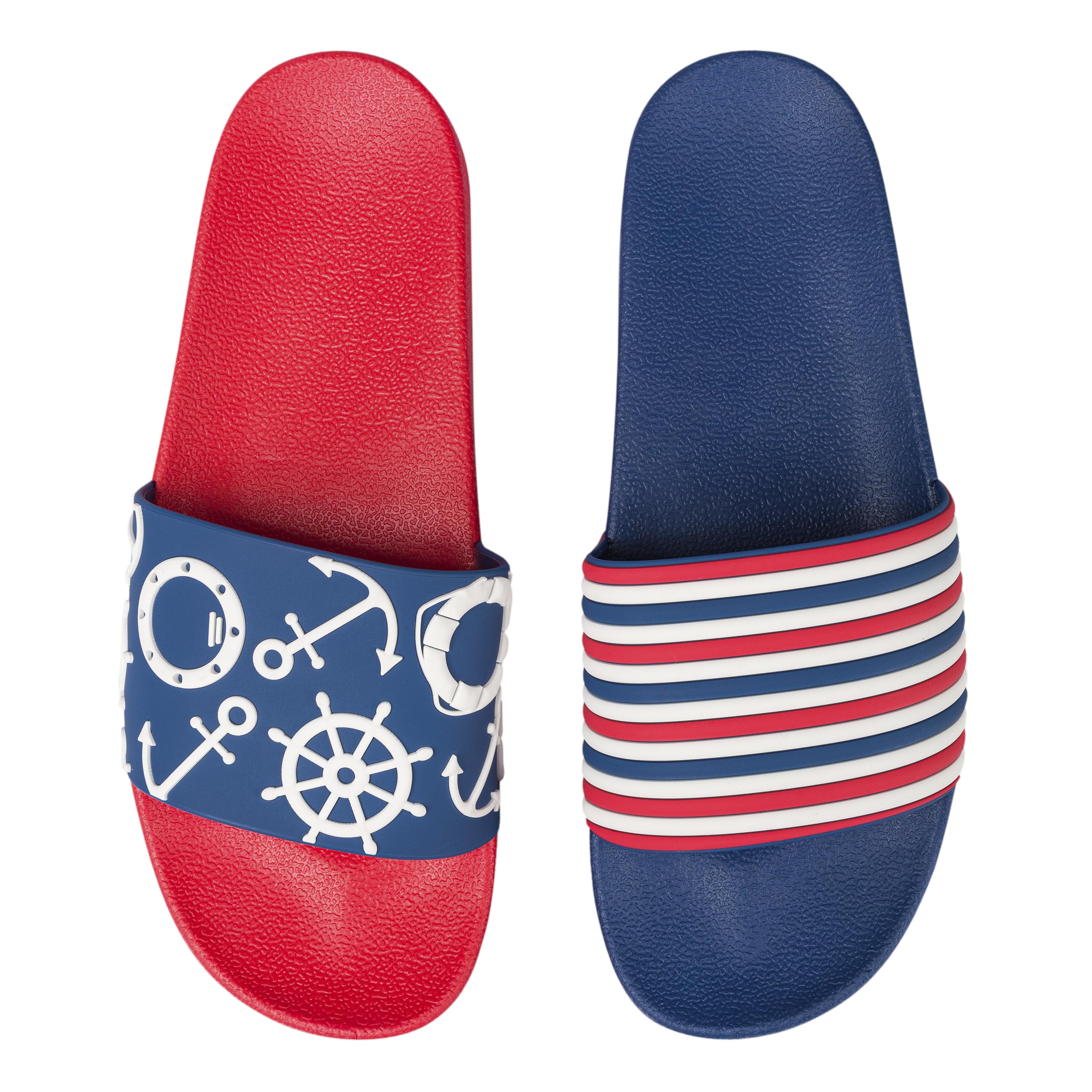 Dedoles Badeschuhe & Hausschuhe Damen Herren & Kinder Badesandalen lustige Designs Bücher Kaffee Party Pizza Fuchs Bär Lama Wolken Geschenk