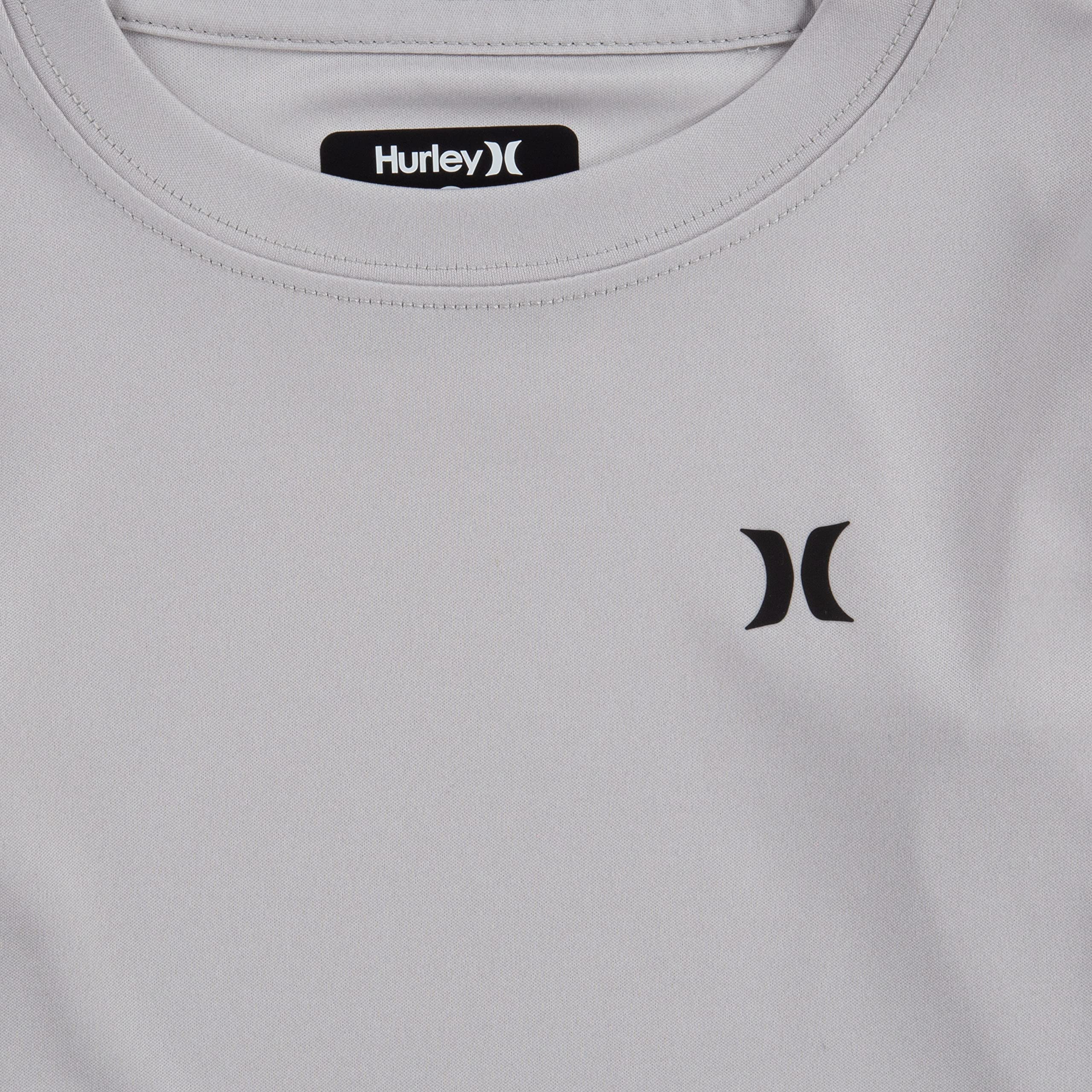 Hurley Hrlb Icon Heather UPF L/S Top Rash Guard Shirt Niños