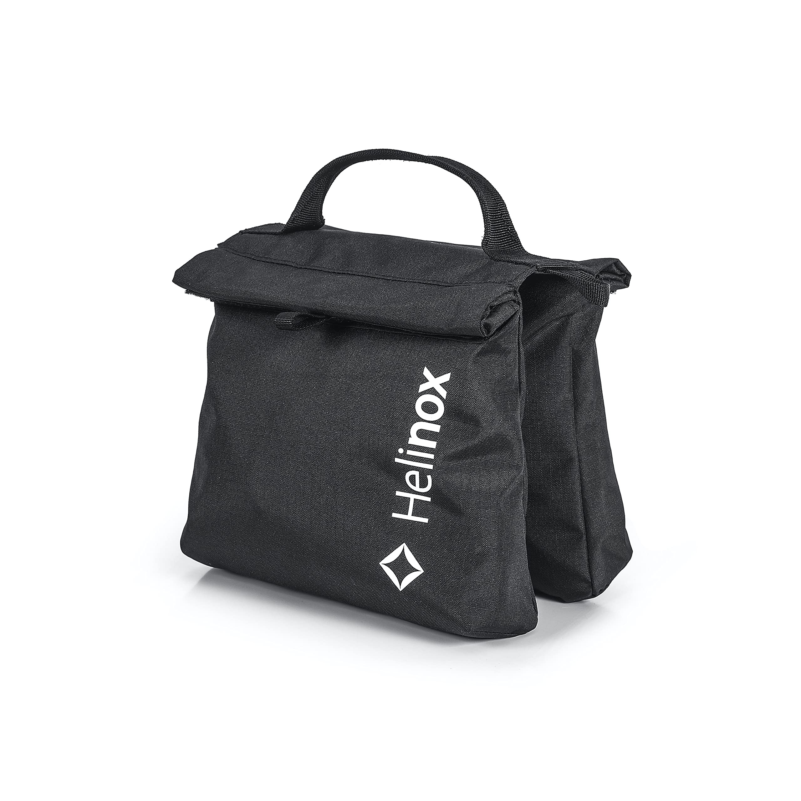Helinox Saddle Bag | Chair Weight System Camping, Backpacking, Hiking, Fishing, Moto-Touring, and Outdoor Adventure Chairs (Black)