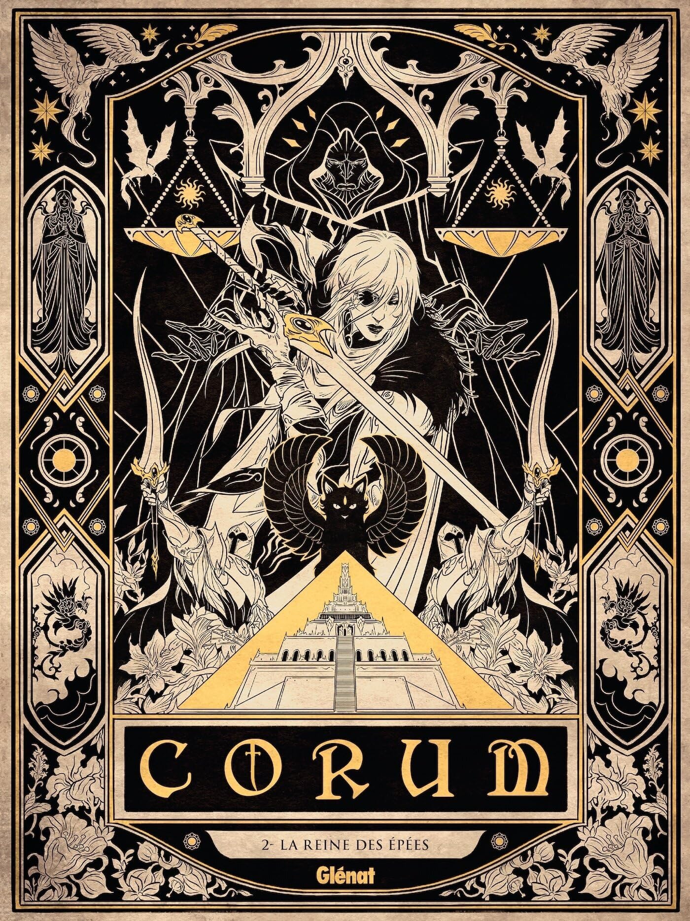 Corum,02:la reine des epees -  Merli - Glénat - cartonné - Bande dessinée