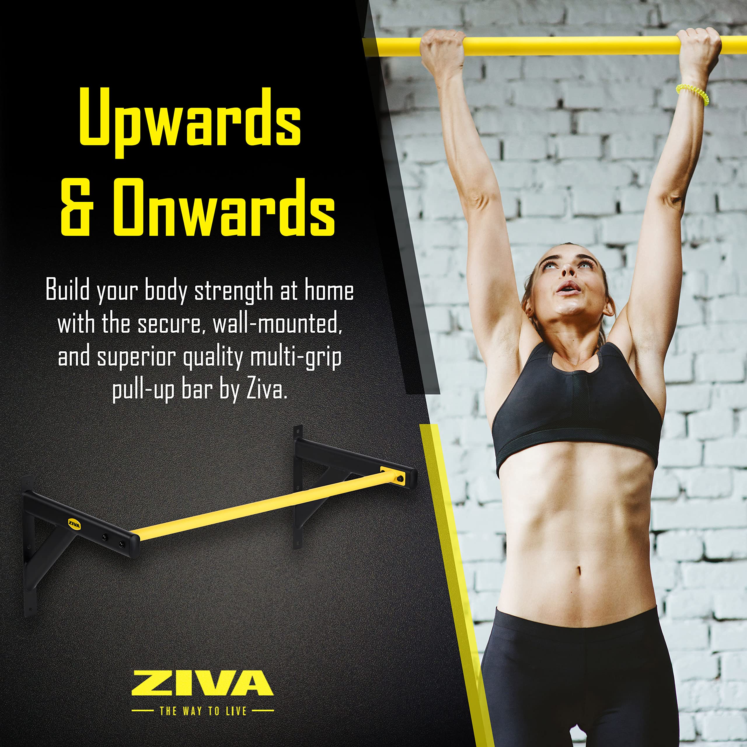 Gym Wall Mounted Kipping Pull Up Bar Wall Mounted Pull Up Bar