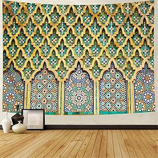 Simsant Moroccan Tapestry Typical Moroccan Tiled Fountain in The City of...