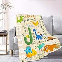 Vista 23 de Custom Name Blanket Throw Personalized Blanket for Kid with Names Customized Blanket with Name for Baby,Custom Blanket,Gift for Birthday Letter