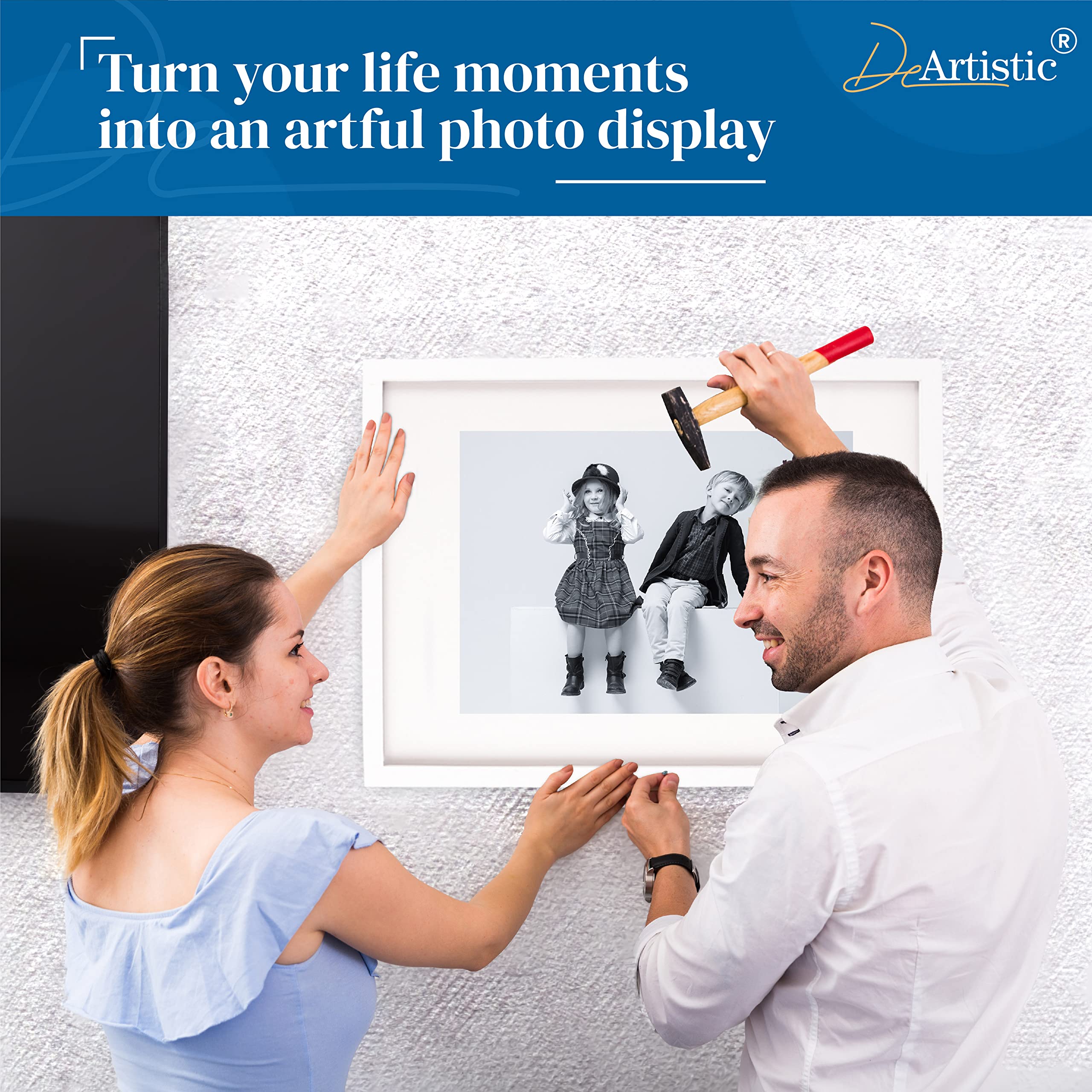 Buy DeArtistic A3 Frames REAL Pine Wood A3 Picture Frames 2 Sizes