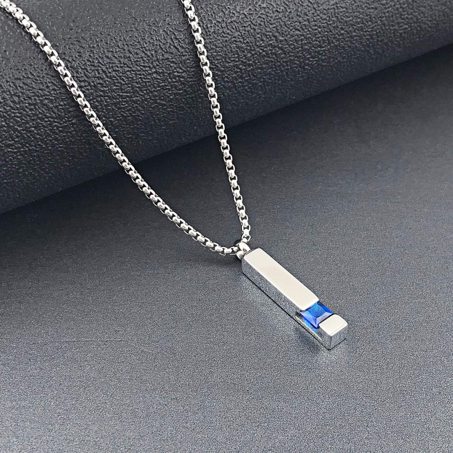 YOUFENG Urn Necklaces for Ashes Birthstone Cube Urns for Human Ashes Memorial Cremation Urn Locket Keepsake Ashes Jewelry - Image 7