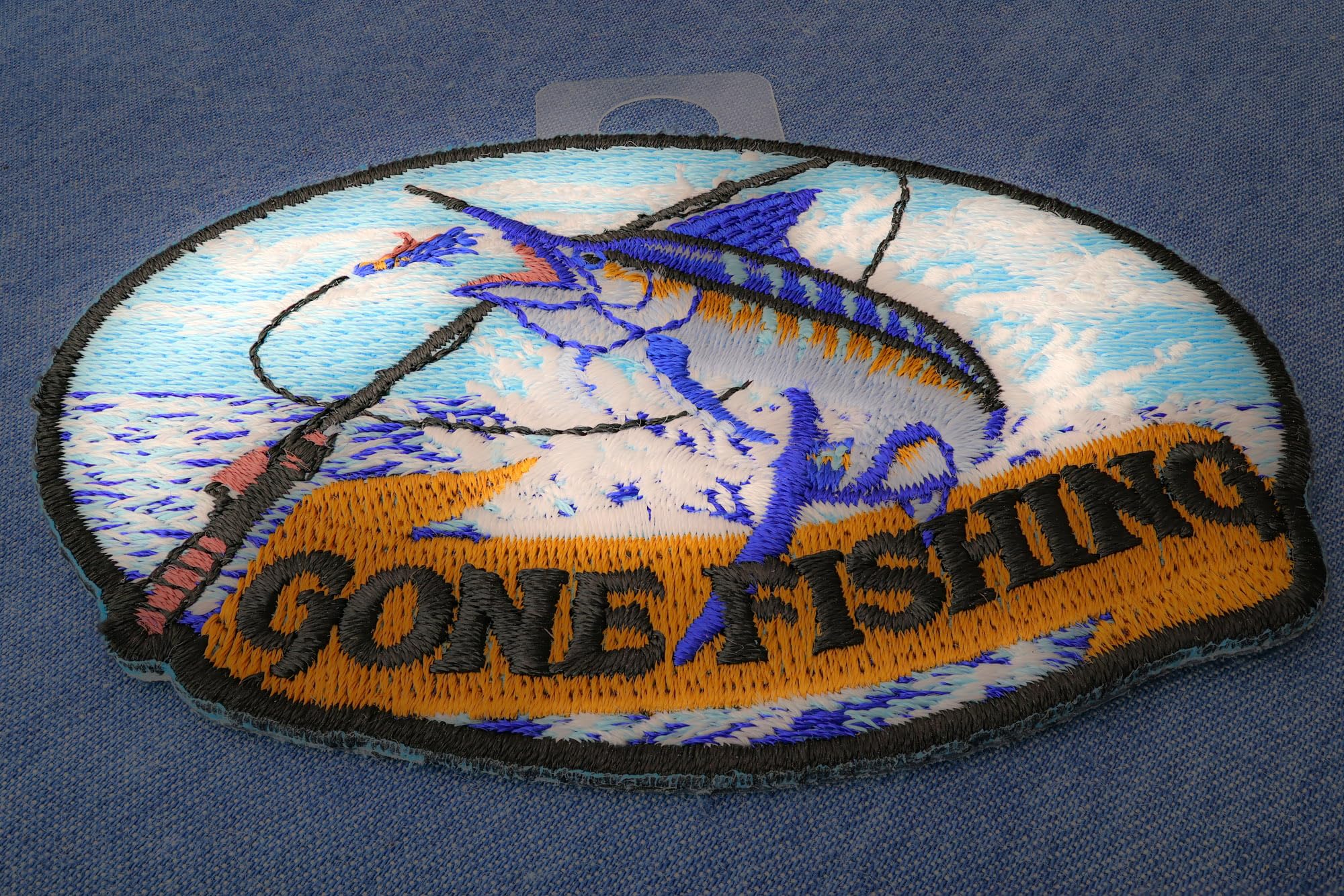 Patch Brodé Vintage Virginia Bassmasters, Pêche, 5 Pouces, Multi-couleurs