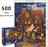 Hopgo Halloween 500 Piece Puzzle – As Gifts