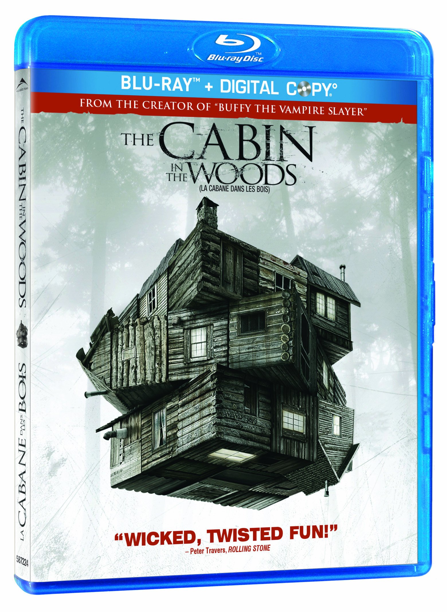 The Cabin in the Woods / La cabane dans les bois (Bilingual) [Blu-ray + Digital Copy] [Blu-ray]
