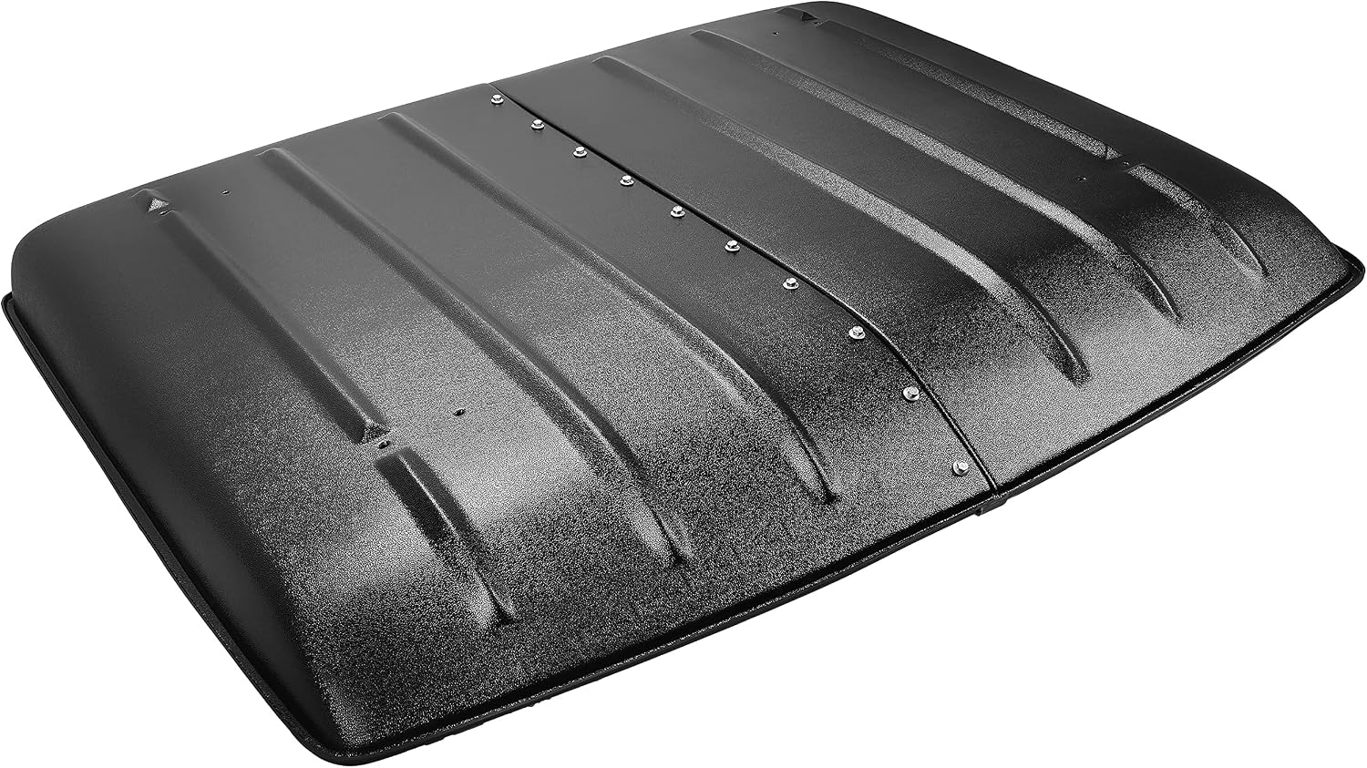 HECASA Hard Roof Top + Clear Windshield Compatible with 2005-2022 Kawasaki Mule 610 SX 4X4 600 KAF400 SE XC 610 UTV Top Black + Front Folding Windscreen