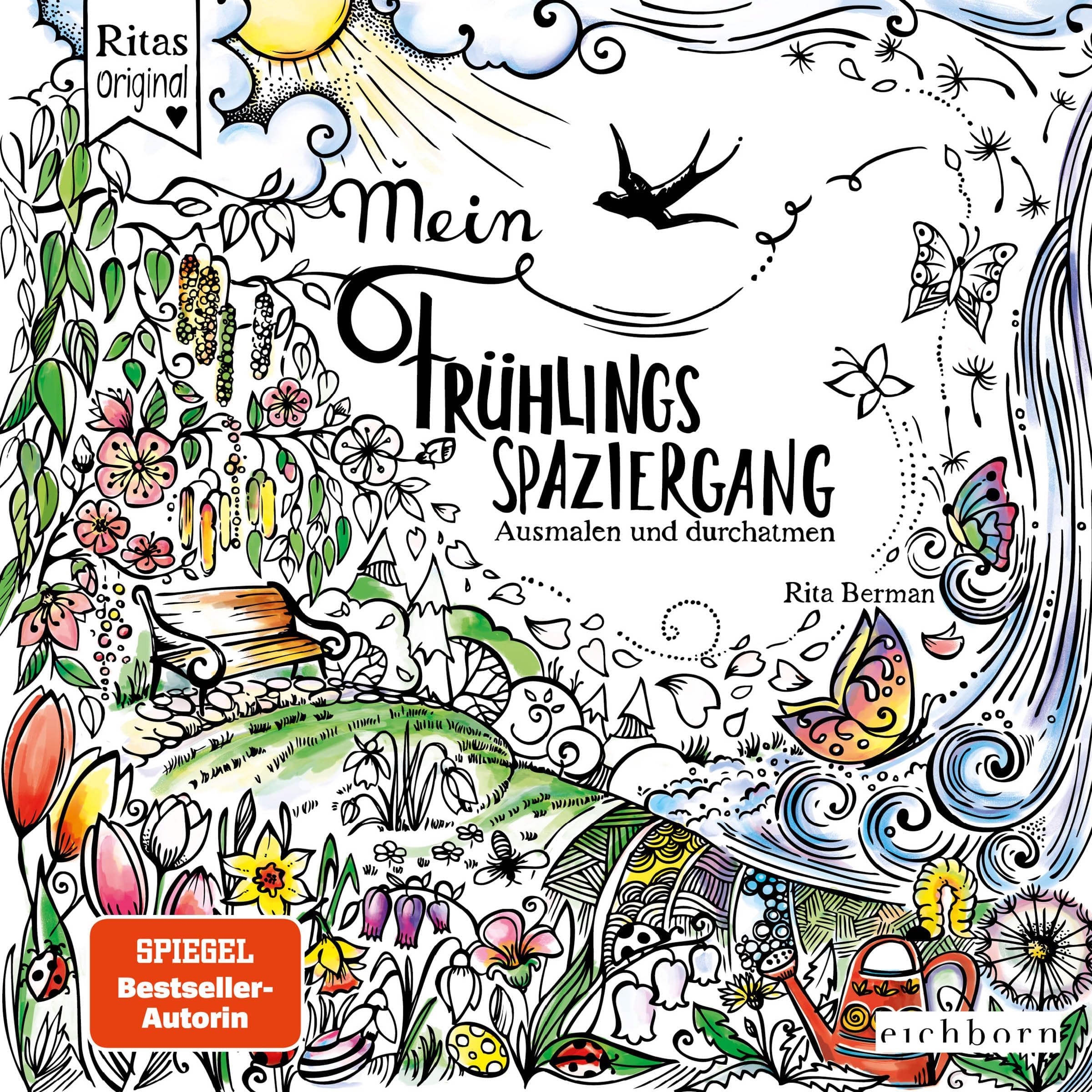 Mein Frühlingsspaziergang: Ausmalen und durchatmen