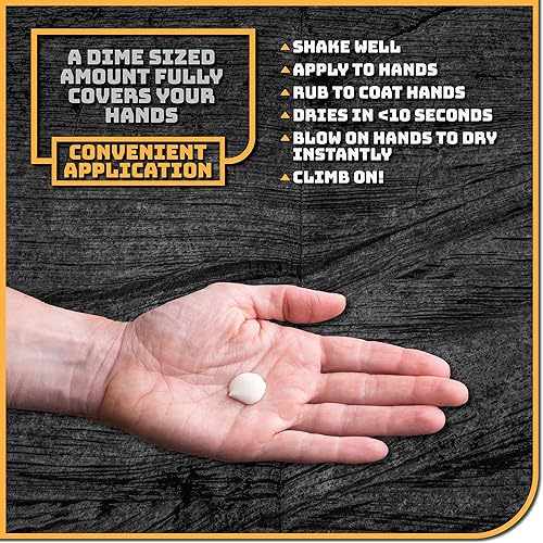 Miniatura 2 de Danger Buddies Tiza líquida para escalada, levantamiento de pesas, gimnasia y más