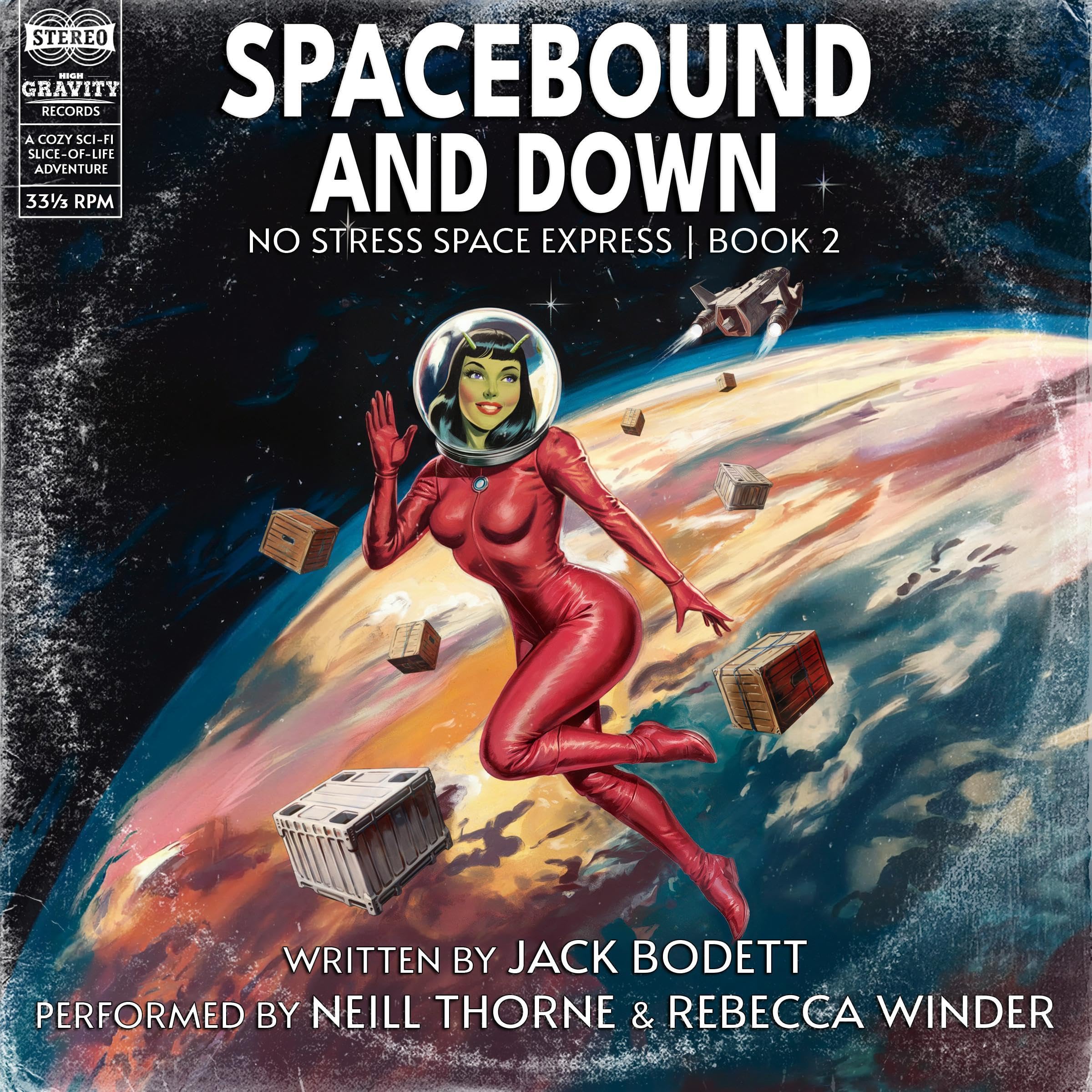 Cover art for Spacebound and Down