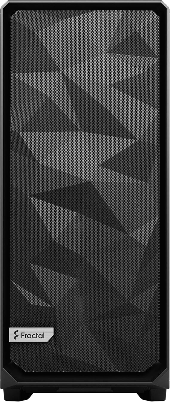 Fractal Design Meshify 2 XL Black ATX Flexible Dark Tinted Tempered Glass Window Full Tower Computer Case