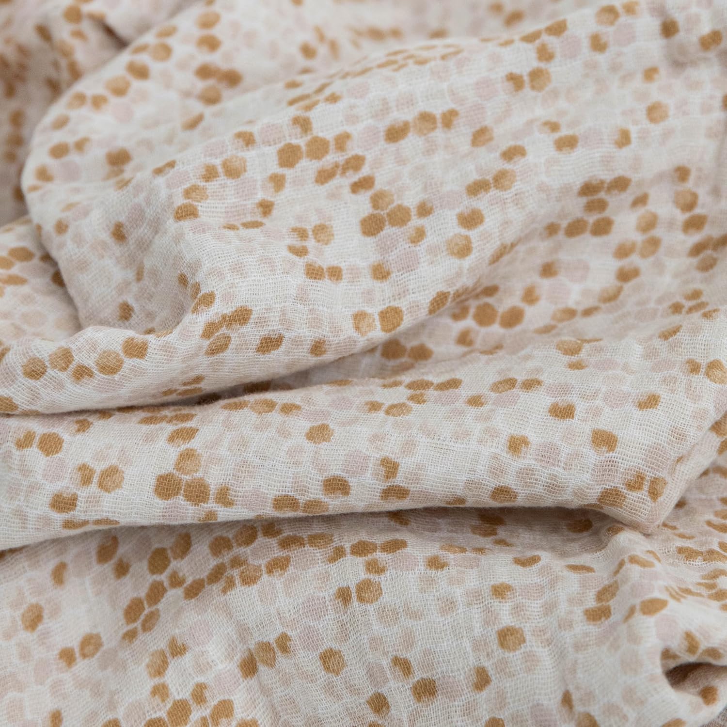 Little Unicorn Muslin Swaddle Blanket for Newborns & Infants | Soft & Breathable Fabric | Set of 3 Baby Blankets for Swaddling, Nursing, Shower Gifts (Garden Bees)