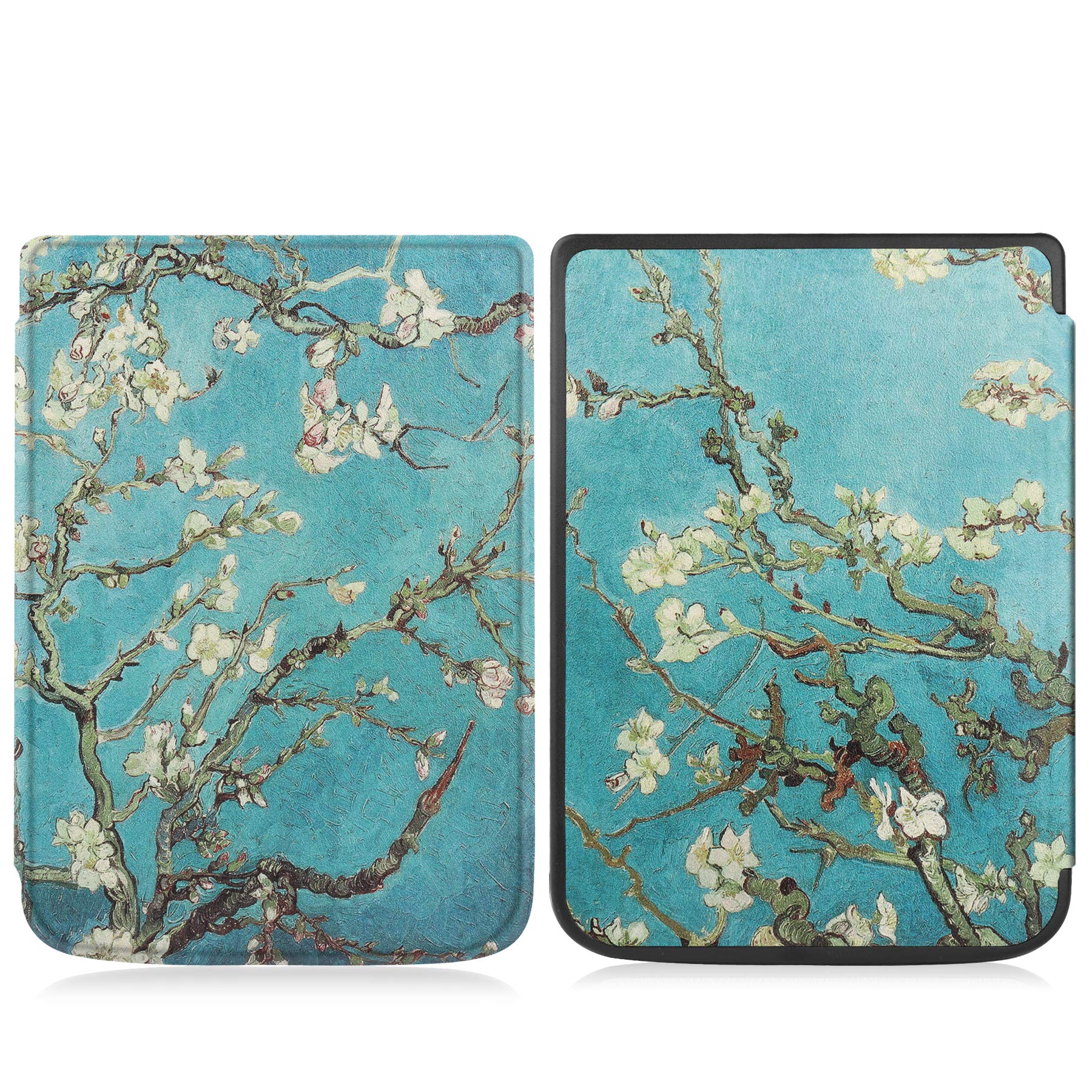 Custodia Per Kobo Nia 6 Pollici 2020 - Ultra Sottile, Con Risveglio Automatico, Nero - Foto 4