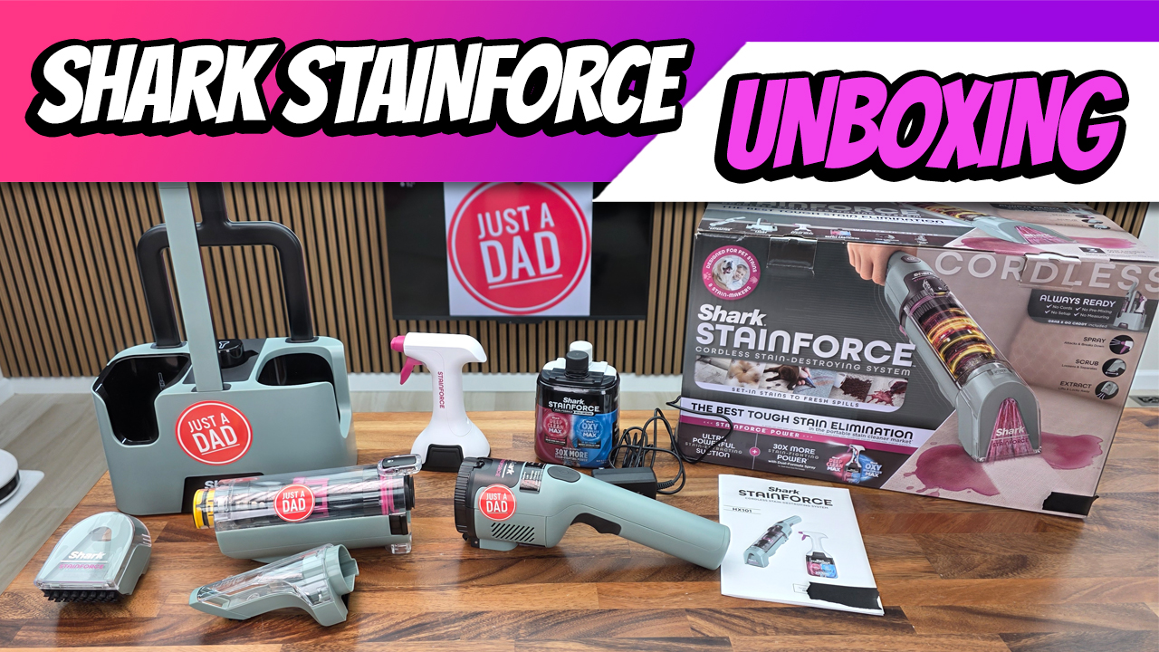 watch-shark-stainforce-cordless-spot-cleaner-hx101-unboxing-on-amazon-live