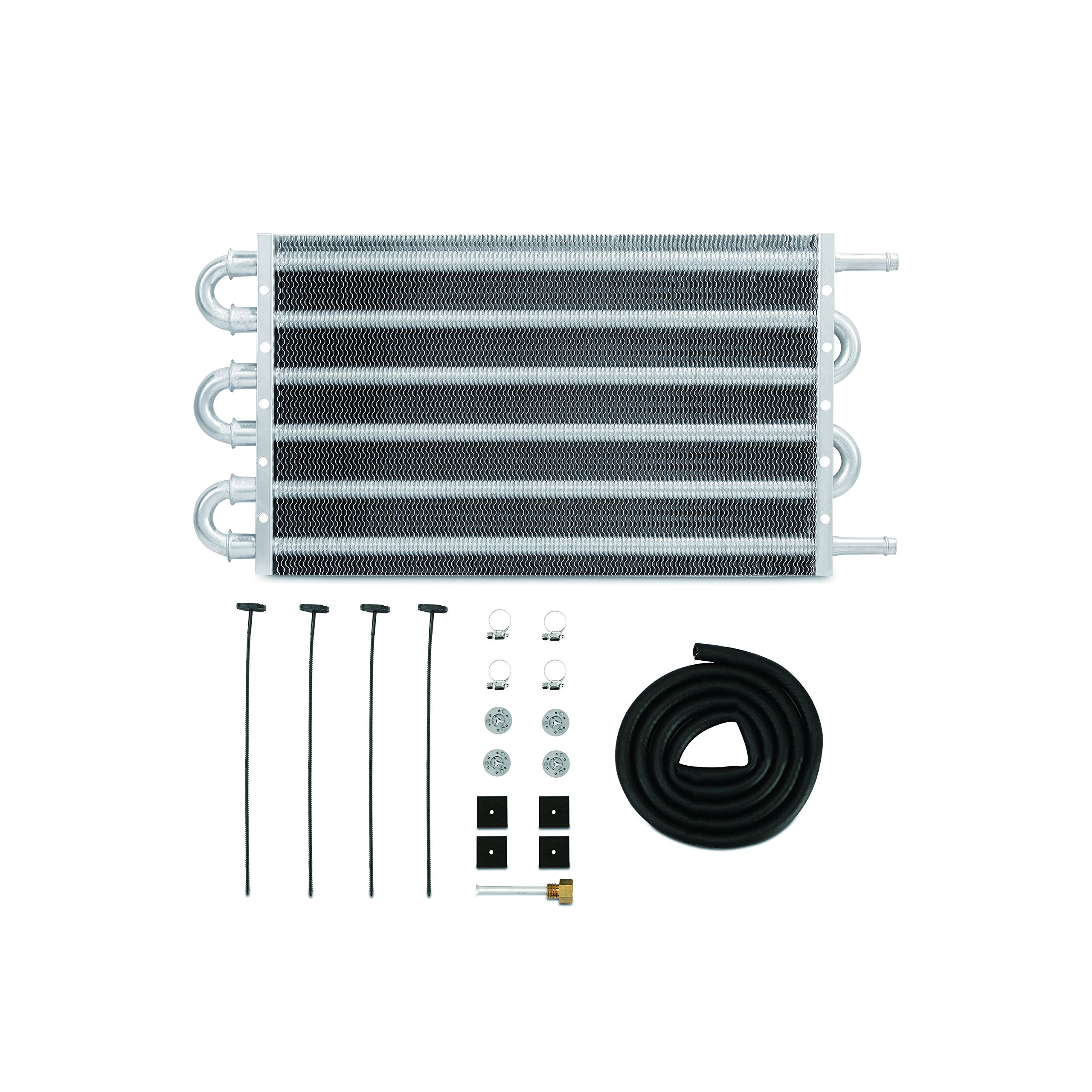 Mishimoto - MMTC-TF-1275 Universal Transmission Fluid Cooler, 12" x 7.5" x 0.75", Silver