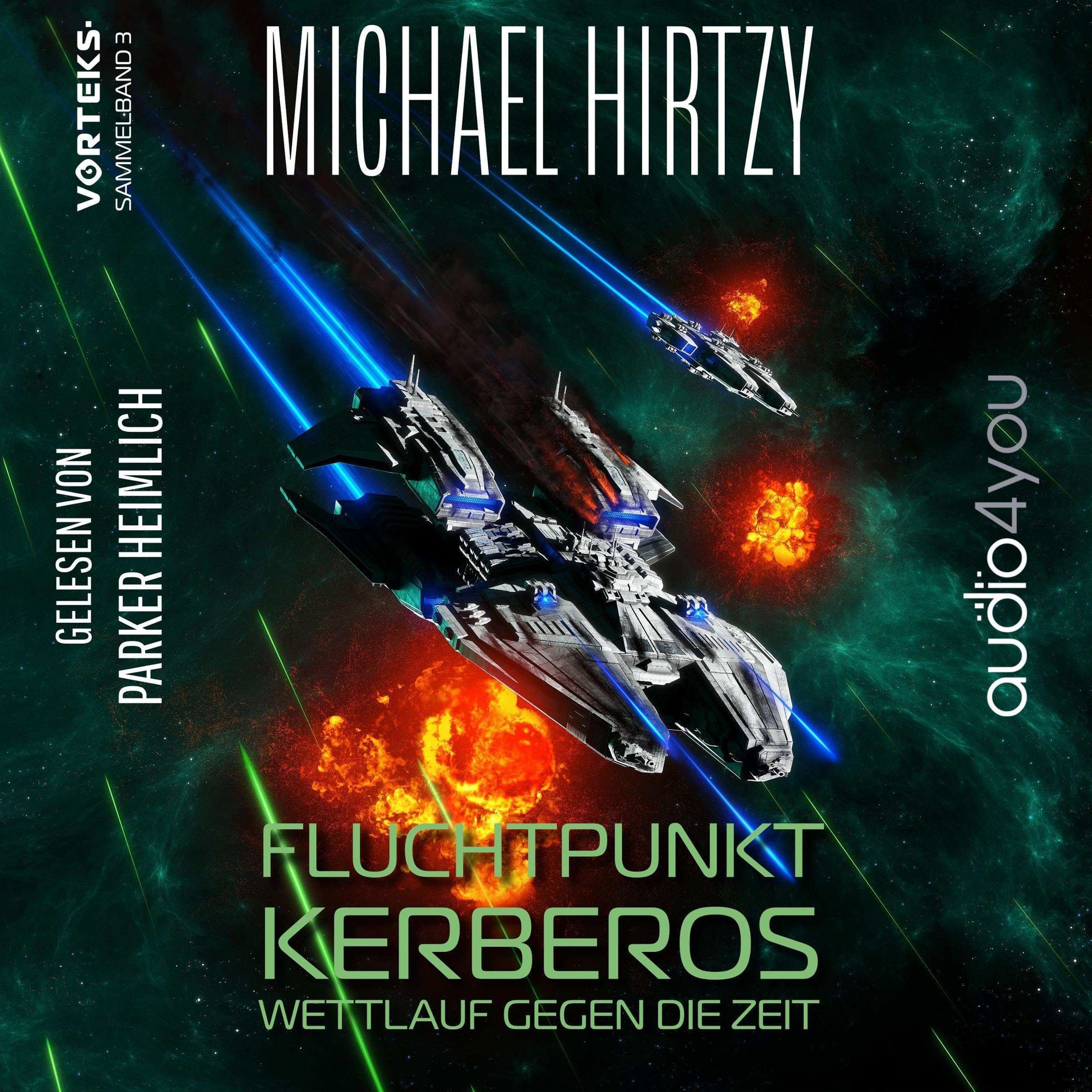 Cover art for Fluchtpunkt Kerberos - Wettlauf gegen die Zeit