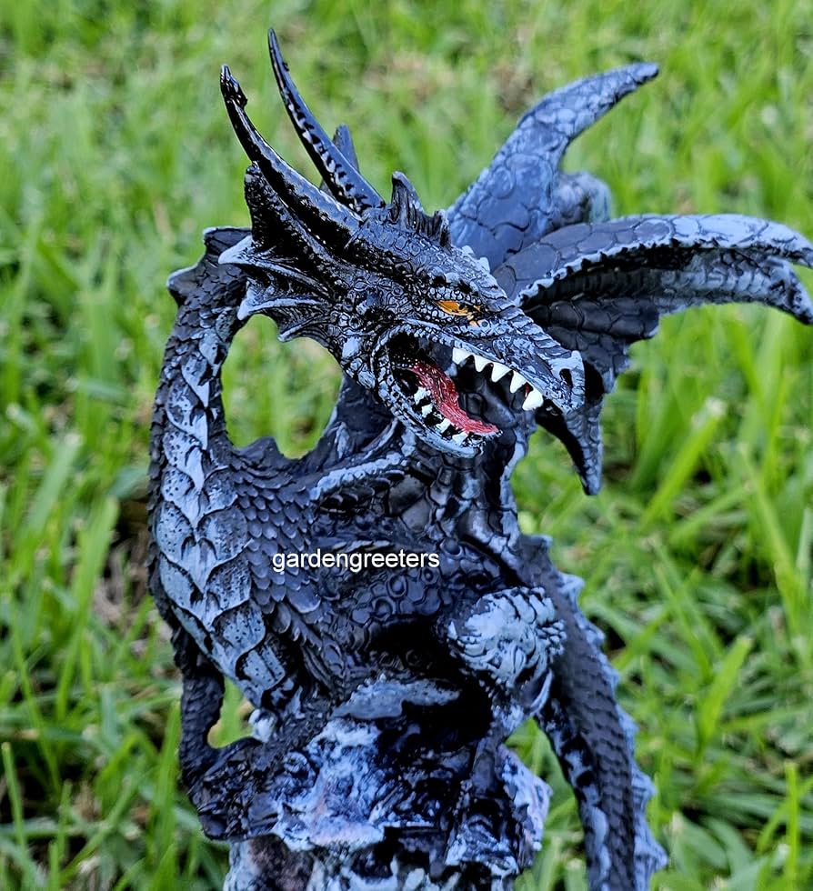 ドラゴン 置物 Amazon.co.jp: GARDENGREETERS ドラゴン 頭蓋骨像 ドラゴン 置物