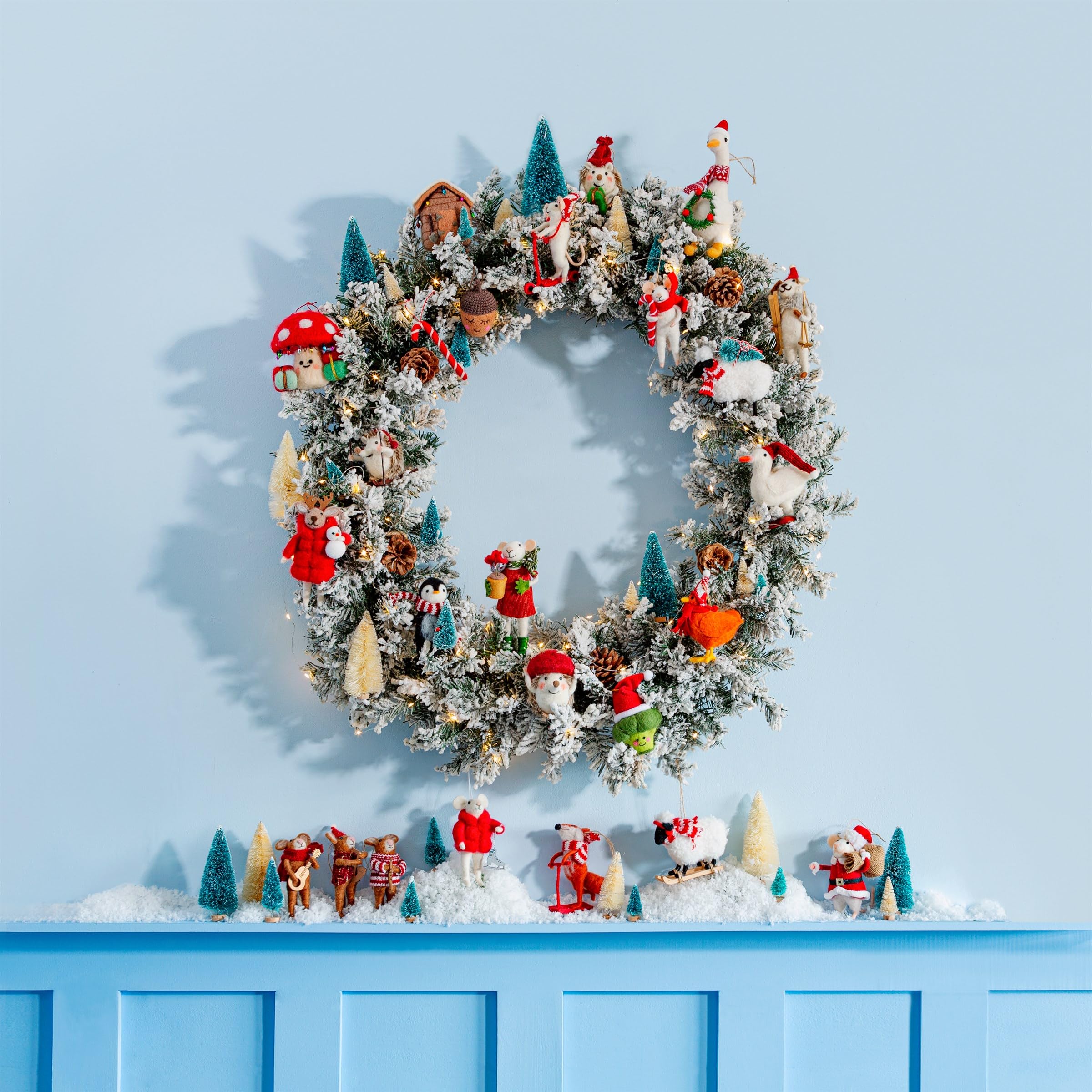 Décoration En Feutre De Souris De Docteur | Sass & Belle