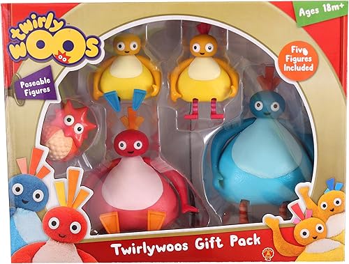 Miniatura 6 de Twirlywoos Paquete de regalo de personajes de 5 figuras, rojo